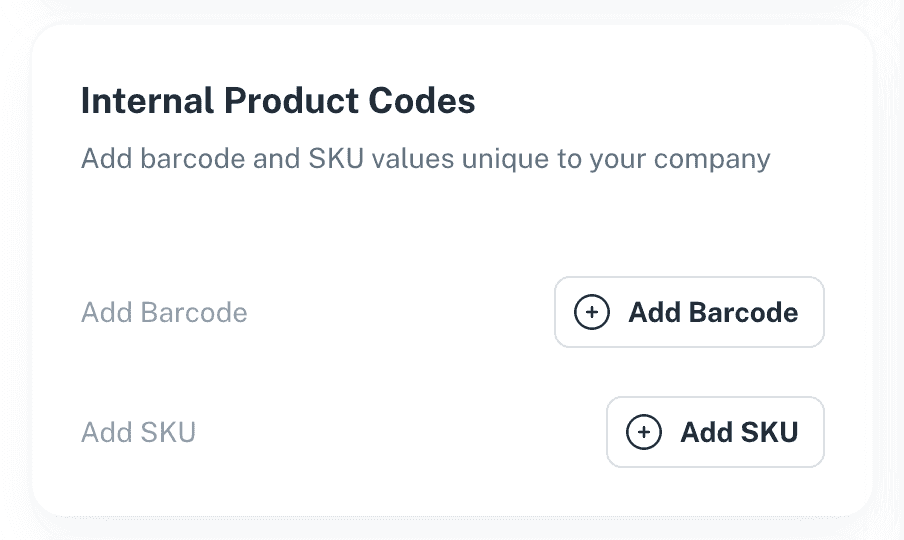 Add Barcode