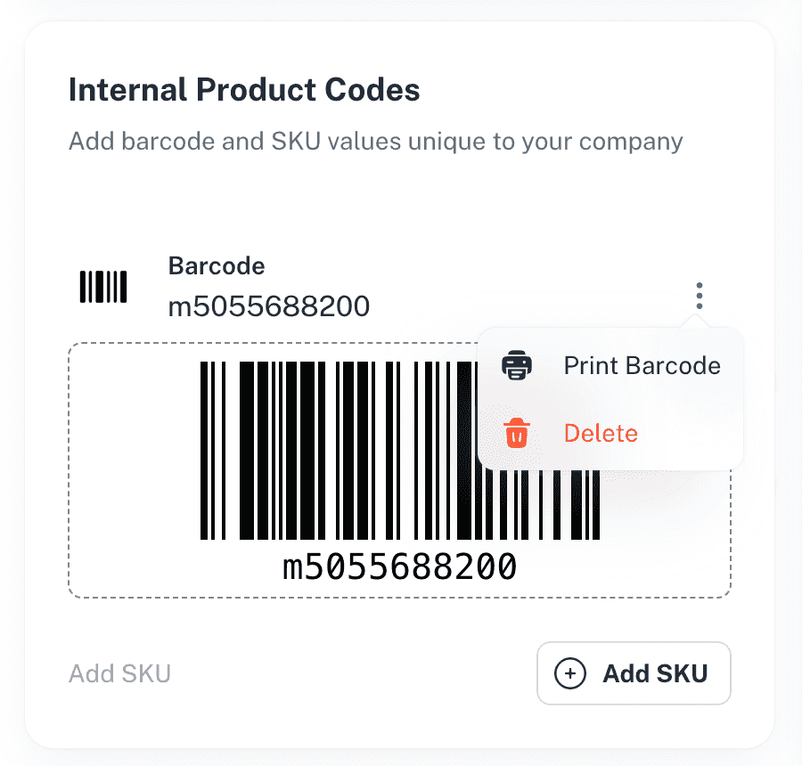 Print Barcode