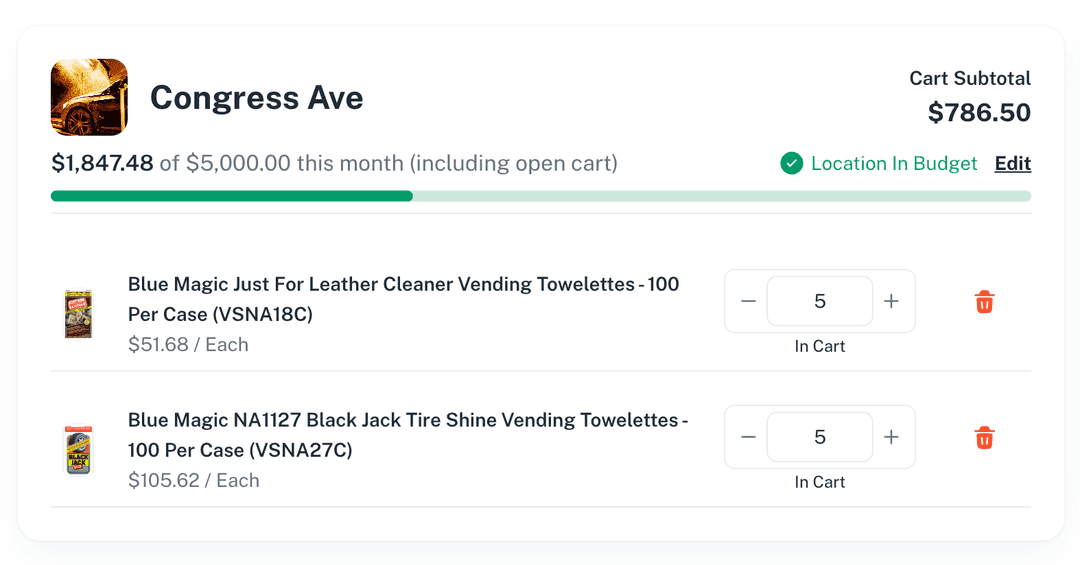 Add Spending Limit